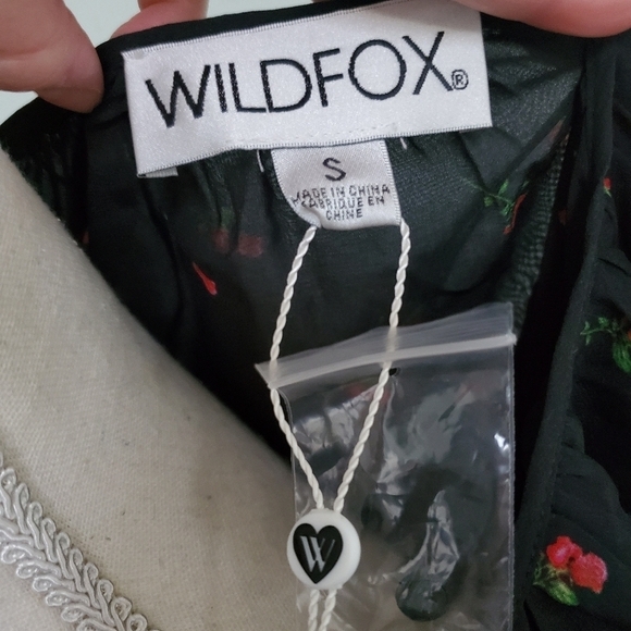 Wildfox Sheer Floral Ruffle Blouse - Picture 7 of 9